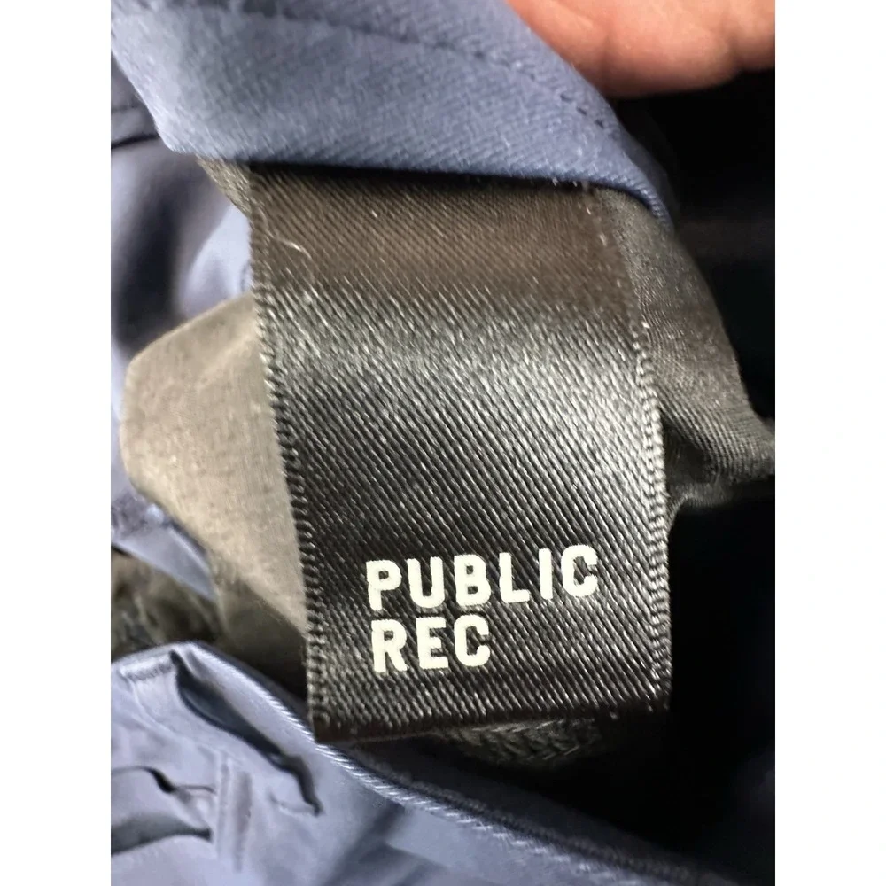 Public Rec Pants Mens 34x36 (34)* Blue 5 Pocket Stretch Performance Golf